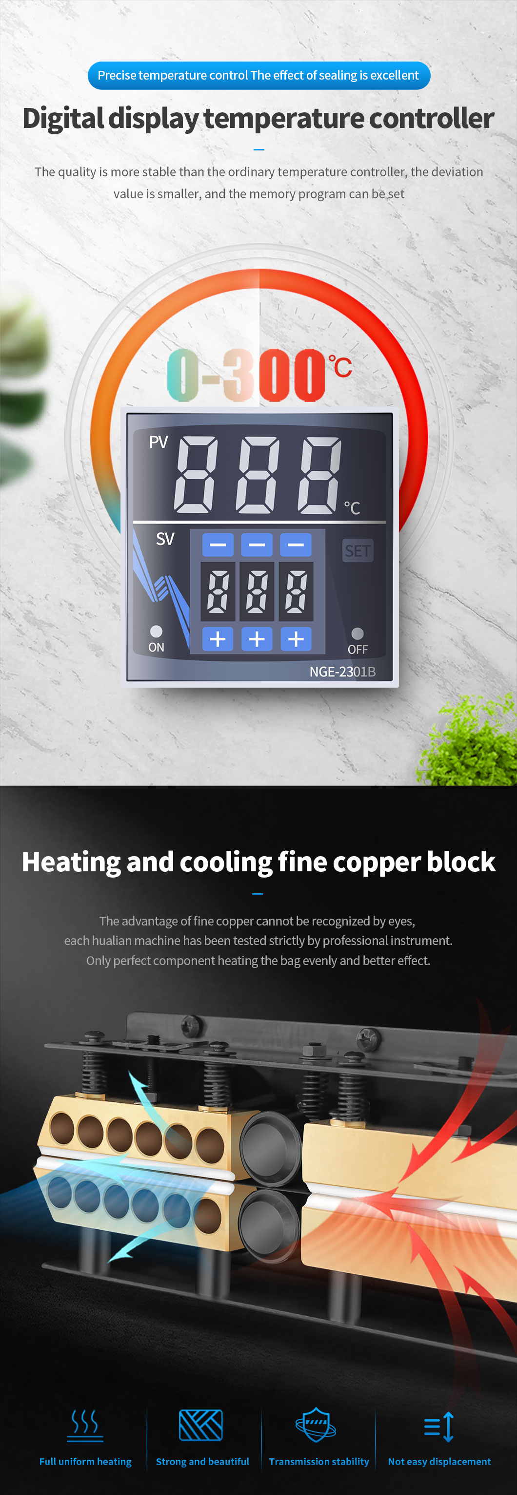 Mesin penyegelan tas