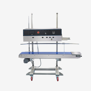 Multi-fungsi Inkjet Coding Continuous Band Sealer Sealing Bag Packing Mesin FRP-1120LD