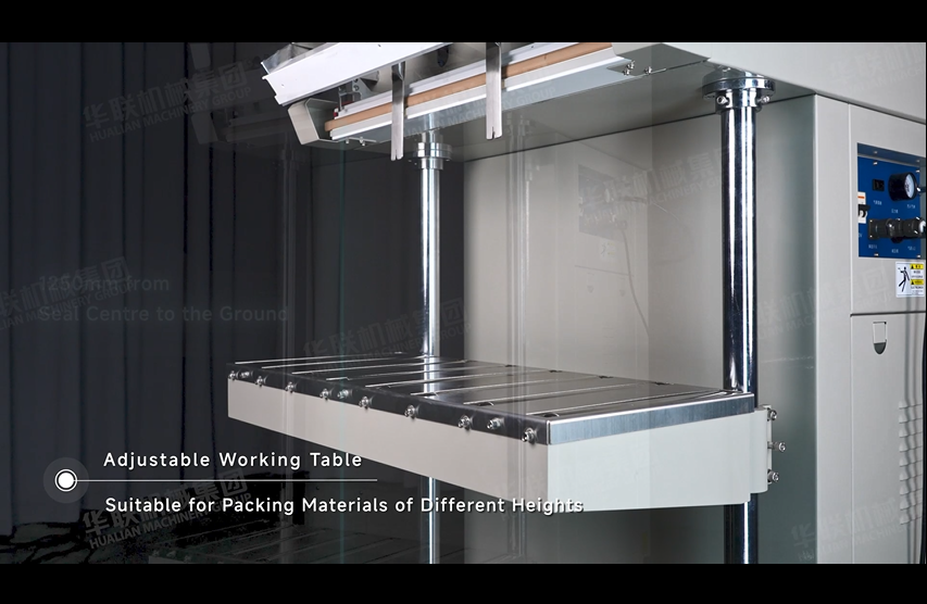 Sealer vakum eksternal tipe nozzle untuk tas berat