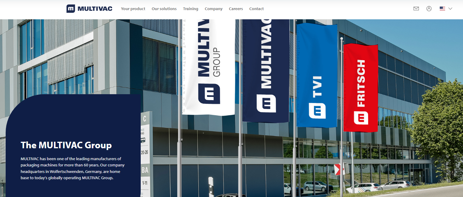 Mesin Pengemas Peta Multivac