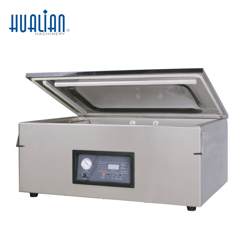HUALIAN BESAR KAMU DAPAT DAGING SENSAGE SENSAGE VACUUM SEALING MESIN PEMAKAN DZQ-900T 