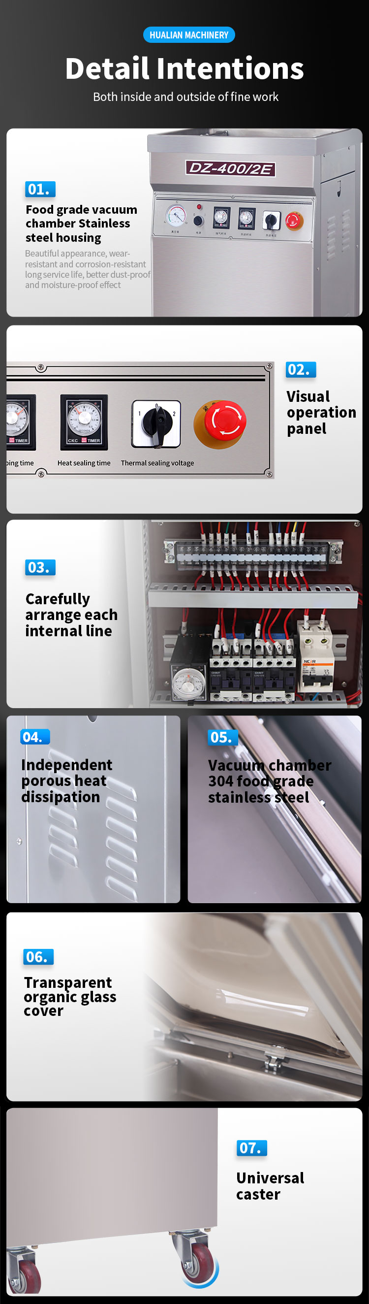 Detail Mesin Pengemasan Vakum 02