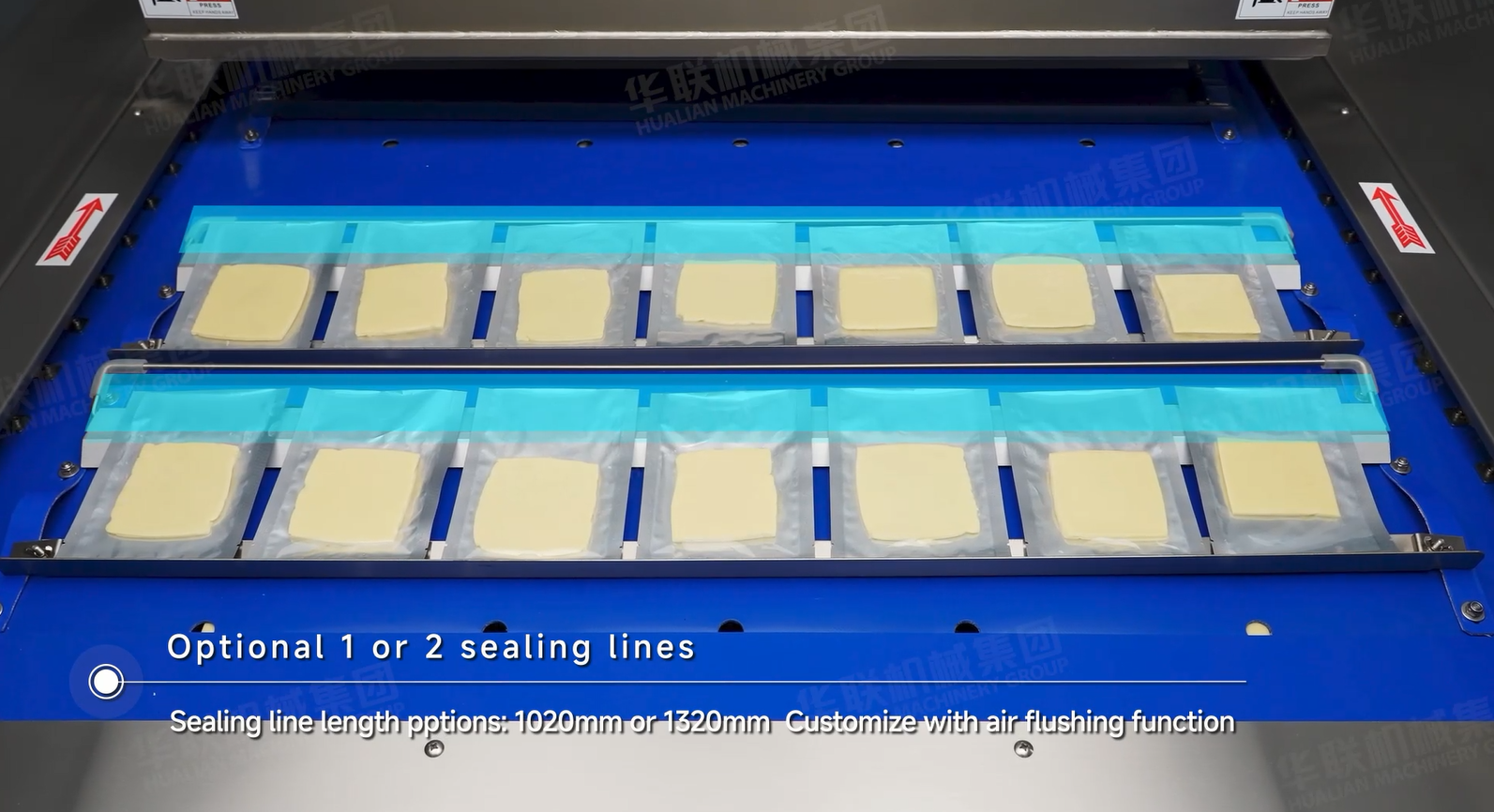 mesin pengemas vakum terus menerus