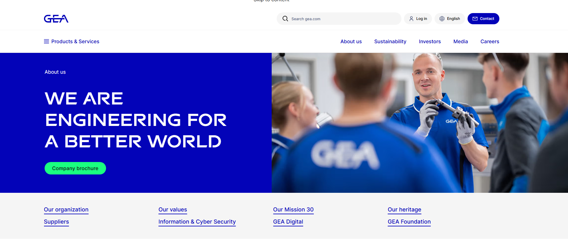 Mesin pengemas peta Gea