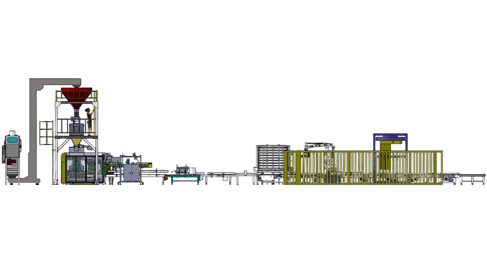 lini pengemasan makanan hewan
