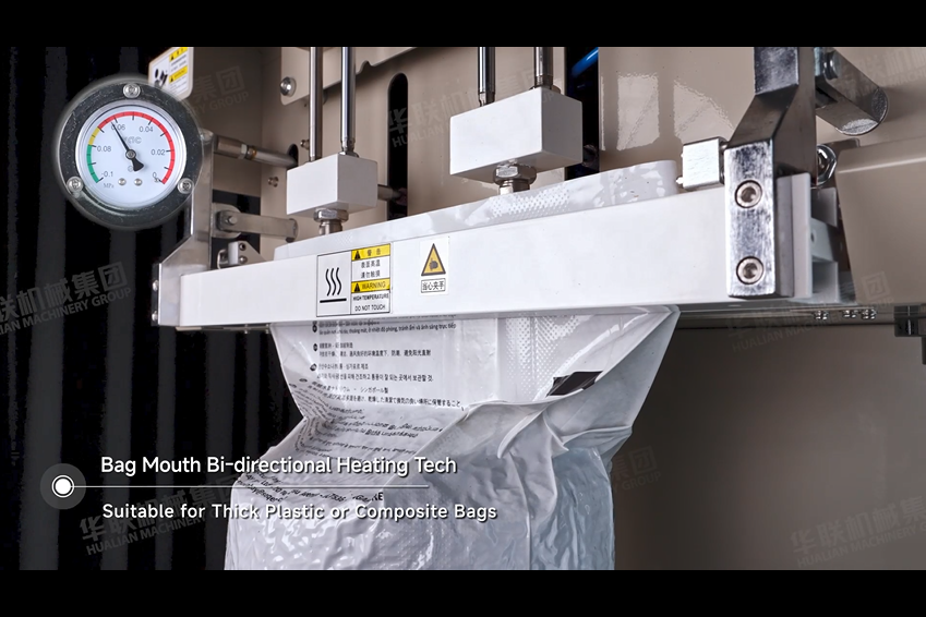 Sealer vakum eksternal tipe nozzle untuk tas berat