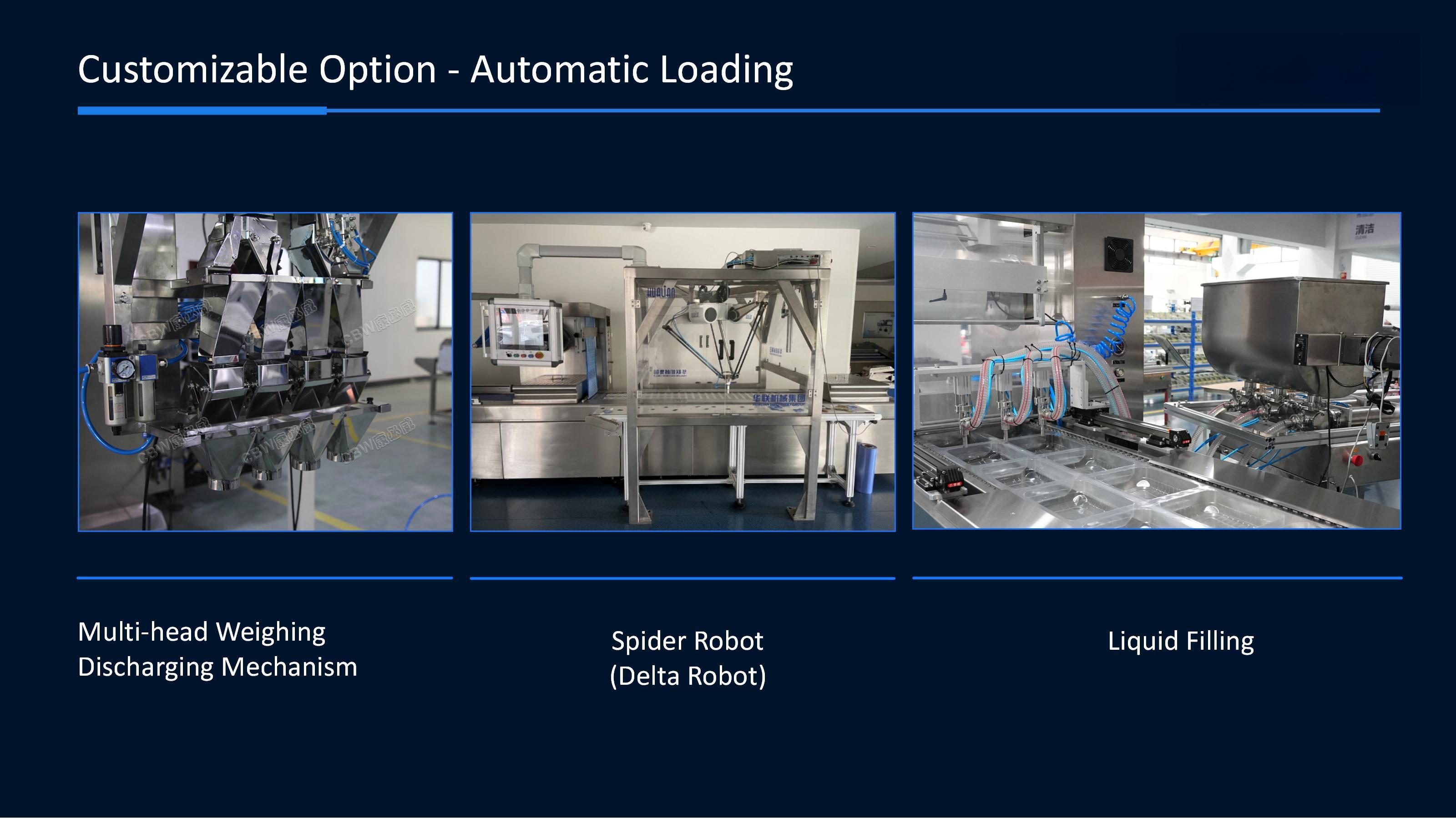 mesin pengemasan thermoforming otomatis