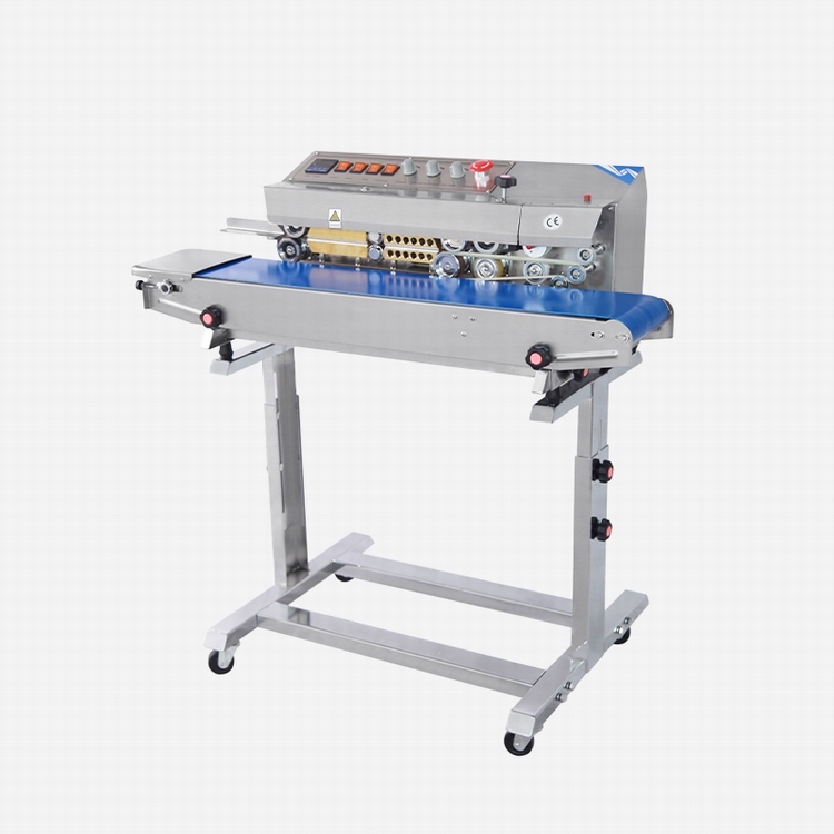 Mesin penyegelan plastik untuk kemasan dengan pengkodean tinta padat FRM-810III