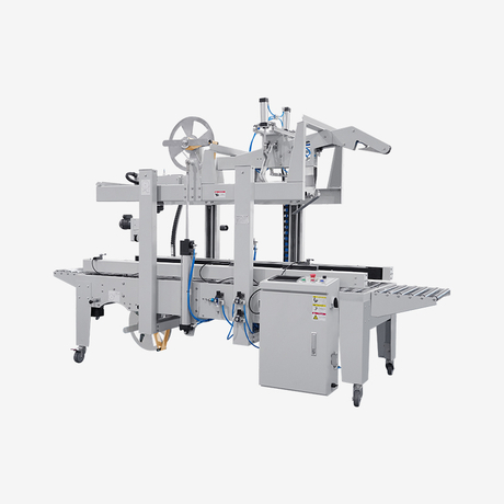 Hualian Otomatis Ramah Lingkungan Flap Lipat Air Diaktifkan Tape Karton Sealer Mesin Penyegel HCS-655FW 