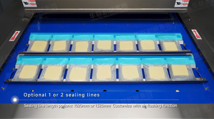 Mesin pengemasan vakum terus menerus