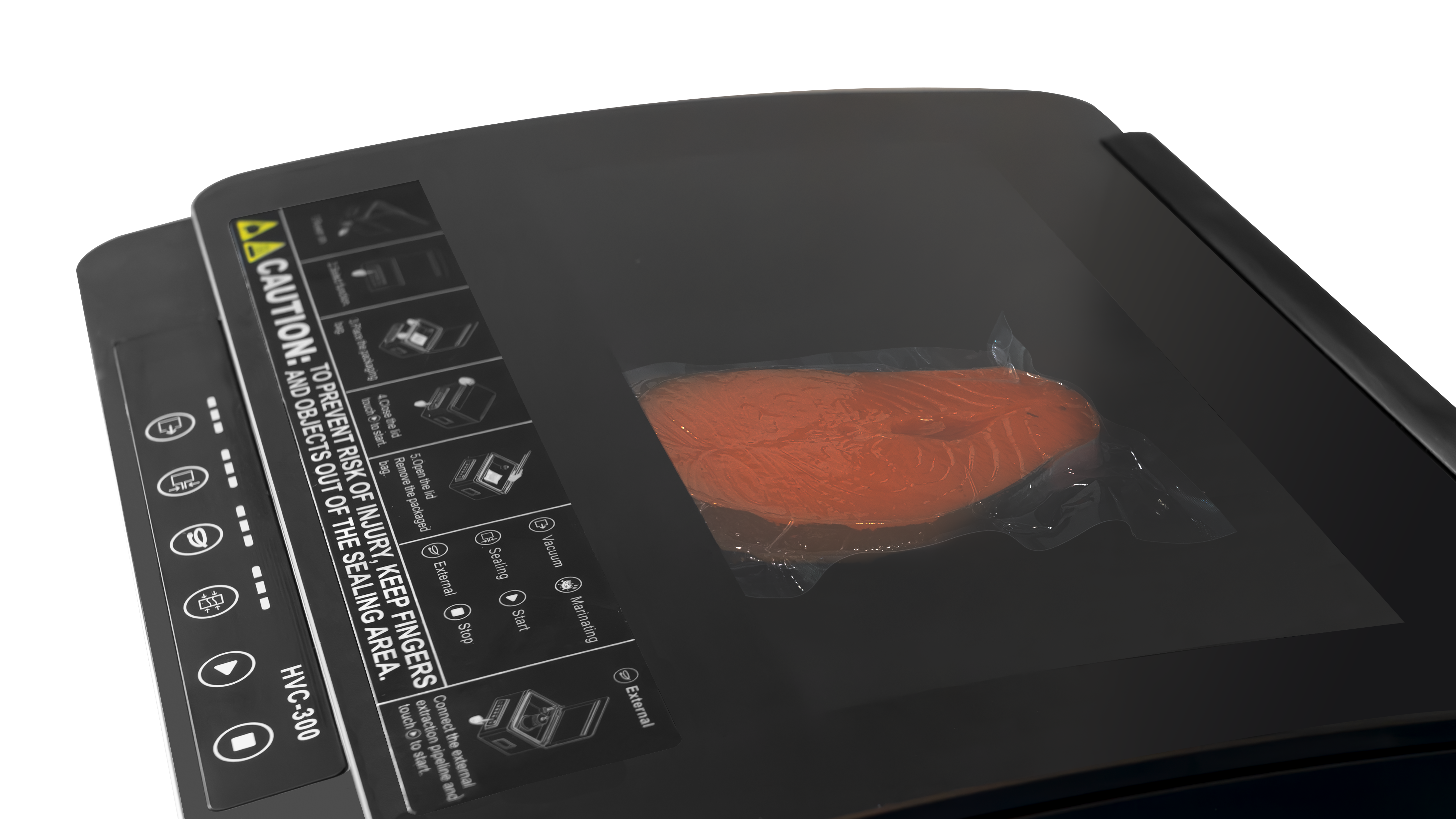 Mesin Pengemas Vacuum Sealer Ruang Meja Hualian Untuk Pengemasan Makanan HVC-300T∕1AB
